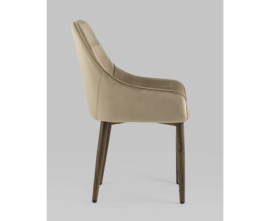 Стул Диана велюр бежевый, изображение 18 | Интернет магазин мебели и декора LifeDekor