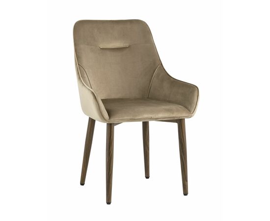 Стул Диана велюр бежевый | Интернет магазин мебели и декора LifeDekor