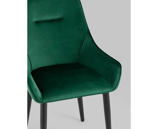 Стул Диана велюр изумрудный, изображение 10 | Интернет магазин мебели и декора LifeDekor