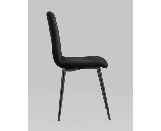 Стул Easy велюр черный, изображение 6 | Интернет магазин мебели и декора LifeDekor