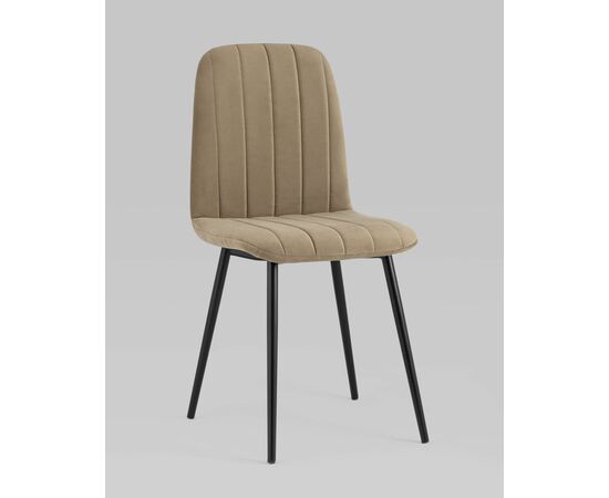 Стул Easy велюр капучино, изображение 2 | Интернет магазин мебели и декора LifeDekor