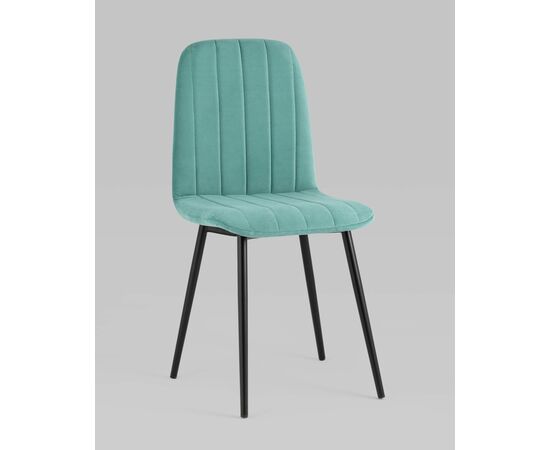 Стул Easy велюр мятный, изображение 2 | Интернет магазин мебели и декора LifeDekor