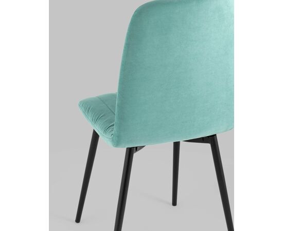 Стул Easy велюр мятный, изображение 9 | Интернет магазин мебели и декора LifeDekor