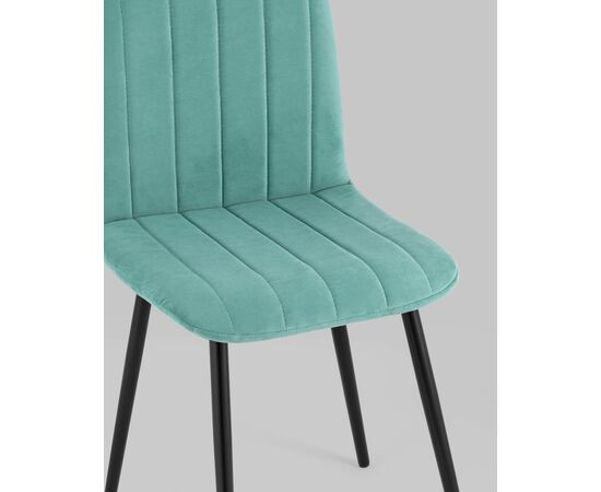 Стул Easy велюр мятный, изображение 10 | Интернет магазин мебели и декора LifeDekor
