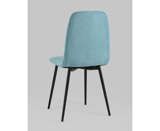 Стул Easy велюр пыльно-голубой, изображение 8 | Интернет магазин мебели и декора LifeDekor