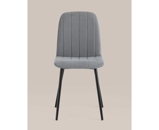 Стул Easy велюр серый, изображение 17 | Интернет магазин мебели и декора LifeDekor