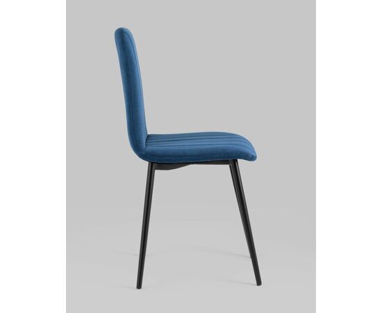 Стул Easy велюр синий, изображение 6 | Интернет магазин мебели и декора LifeDekor