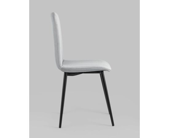 Стул Easy велюр светло-серый, изображение 6 | Интернет магазин мебели и декора LifeDekor