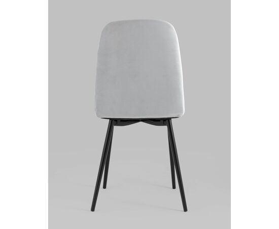 Стул Easy велюр светло-серый, изображение 7 | Интернет магазин мебели и декора LifeDekor