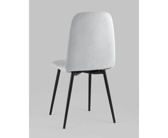 Стул Easy велюр светло-серый, изображение 8 | Интернет магазин мебели и декора LifeDekor