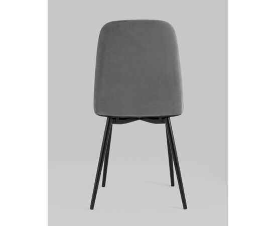 Стул Easy велюр темно-серый, изображение 9 | Интернет магазин мебели и декора LifeDekor