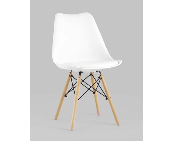 Стул Eames Soft белый, изображение 2 | Интернет магазин мебели и декора LifeDekor