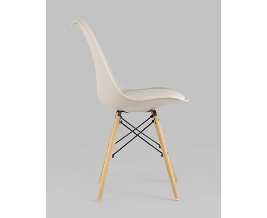 Стул Eames Soft бежевый, изображение 6 | Интернет магазин мебели и декора LifeDekor