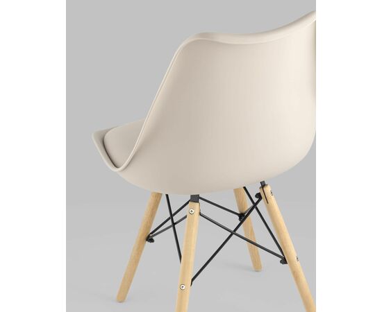 Стул Eames Soft бежевый, изображение 9 | Интернет магазин мебели и декора LifeDekor