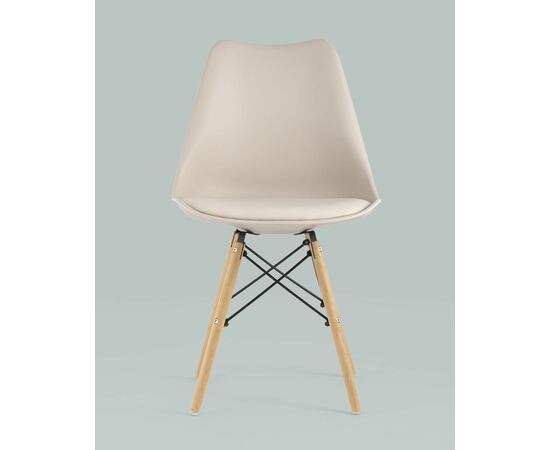 Стул Eames Soft бежевый, изображение 5 | Интернет магазин мебели и декора LifeDekor