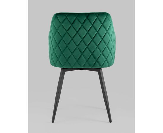 Стул Ника вращающийся велюр изумрудный, изображение 9 | Интернет магазин мебели и декора LifeDekor