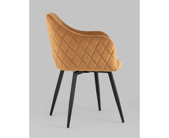 Стул Ника вращающийся велюр терракотовый, изображение 8 | Интернет магазин мебели и декора LifeDekor