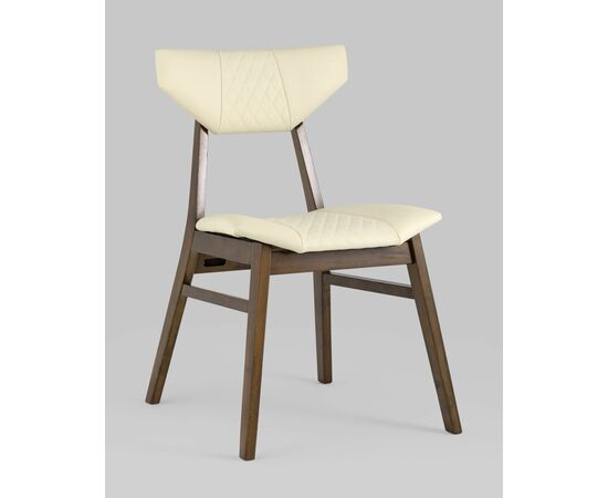 Стул обеденный TOR кремовый ПУ 4 шт., изображение 2 | Интернет магазин мебели и декора LifeDekor