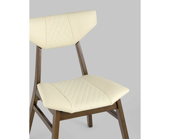 Стул обеденный TOR кремовый ПУ 4 шт., изображение 8 | Интернет магазин мебели и декора LifeDekor
