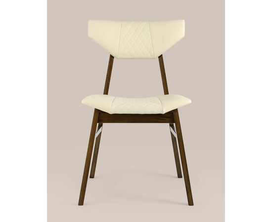 Стул обеденный TOR кремовый ПУ 4 шт., изображение 3 | Интернет магазин мебели и декора LifeDekor