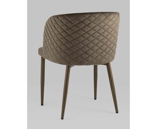 Стул Оскар велюр коричневый, изображение 8 | Интернет магазин мебели и декора LifeDekor