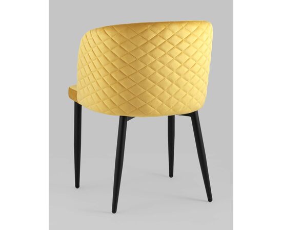 Стул Оскар велюр оранжевый, изображение 10 | Интернет магазин мебели и декора LifeDekor