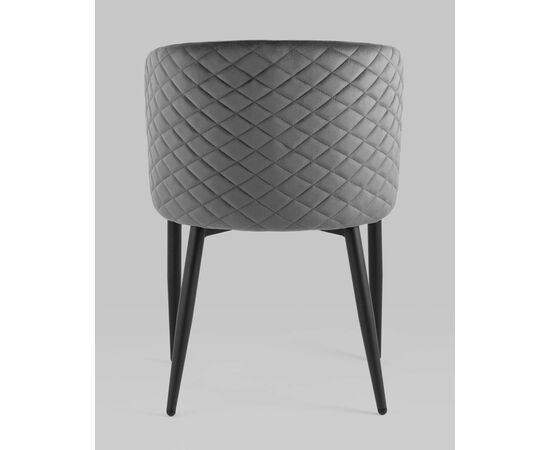 Стул Оскар велюр серый, изображение 9 | Интернет магазин мебели и декора LifeDekor