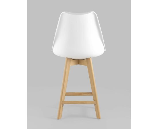 Стул полубарный FRANKFURT белый, изображение 5 | Интернет магазин мебели и декора LifeDekor