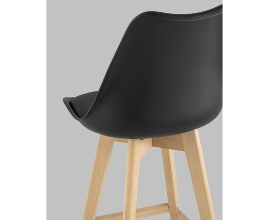 Стул полубарный FRANKFURT черный, изображение 7 | Интернет магазин мебели и декора LifeDekor