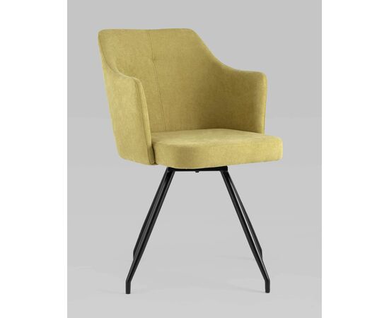 Стул Слинг вращающийся желтый, изображение 2 | Интернет магазин мебели и декора LifeDekor