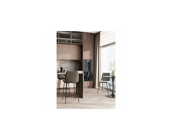 Стул Одди велюр тёмно-серый, изображение 6 | Интернет магазин мебели и декора LifeDekor