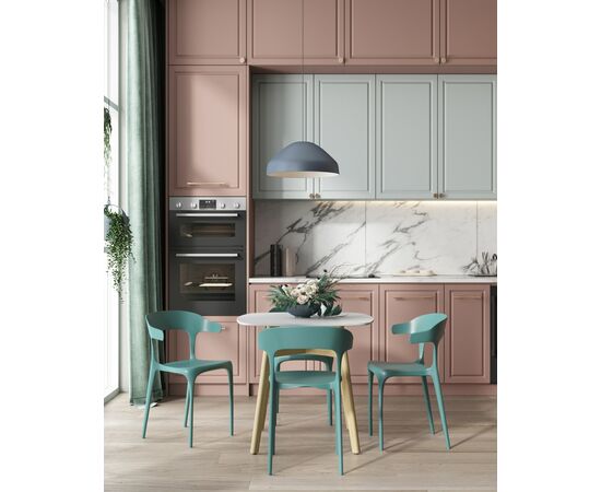 Стул Neo пластик темно-бирюзовый, изображение 11 | Интернет магазин мебели и декора LifeDekor