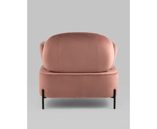 Кресло Кэнди с подлокотниками велюр пыльно-розовый, изображение 9 | Интернет магазин мебели и декора LifeDekor