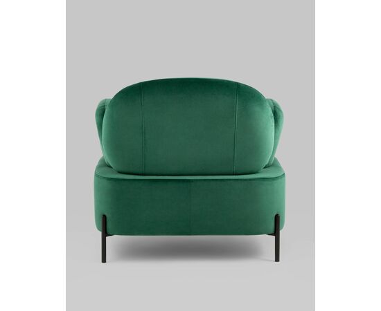 Кресло Кэнди с подлокотниками велюр зелёный, изображение 9 | Интернет магазин мебели и декора LifeDekor