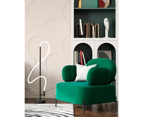 Кресло Кэнди с подлокотниками велюр зелёный, изображение 5 | Интернет магазин мебели и декора LifeDekor