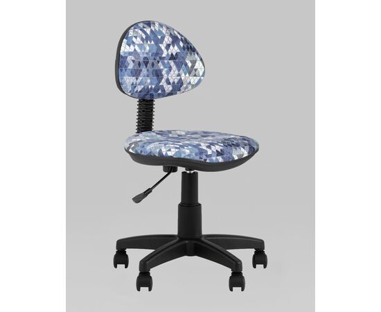 Кресло компьютерное детское УМКА абстракция синий, изображение 2 | Интернет магазин мебели и декора LifeDekor