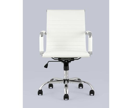 Кресло офисное TopChairs City S белое, изображение 5 | Интернет магазин мебели и декора LifeDekor