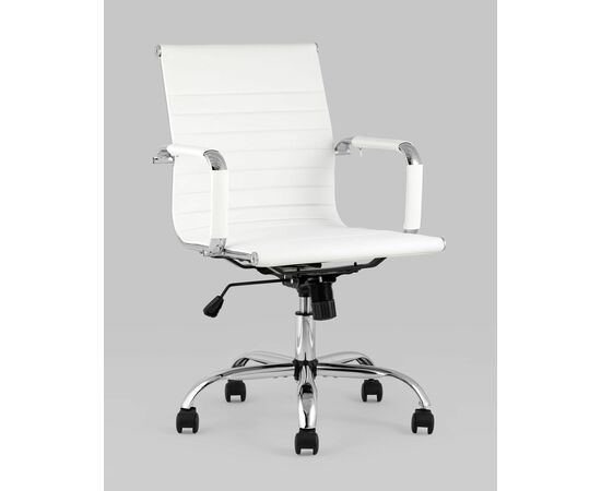 Кресло офисное TopChairs City S белое, изображение 2 | Интернет магазин мебели и декора LifeDekor