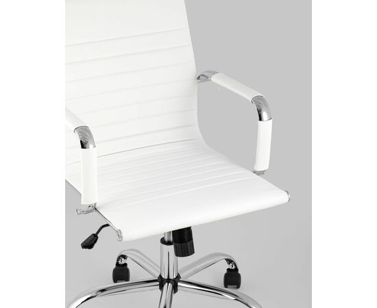 Кресло офисное TopChairs City S белое, изображение 10 | Интернет магазин мебели и декора LifeDekor