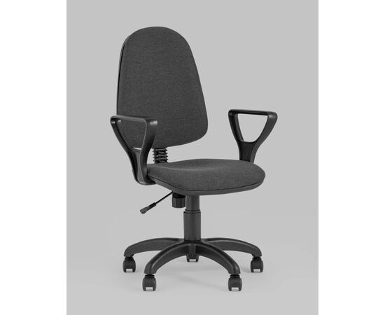 Кресло компьютерное Престиж серое, изображение 2 | Интернет магазин мебели и декора LifeDekor