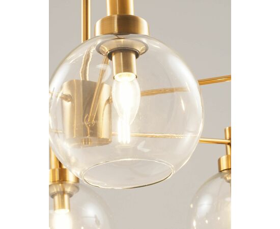 Люстра подвесная Moderli V10340-6P Bizet, изображение 5 | Интернет магазин мебели и декора LifeDekor