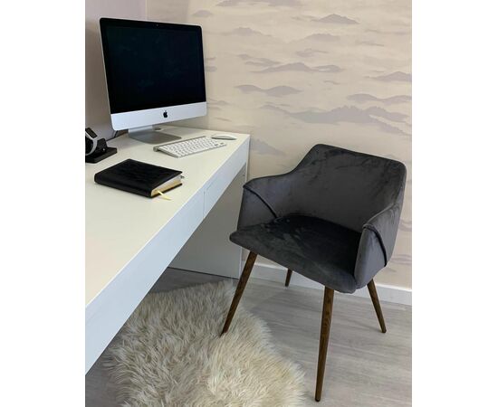 Стул Монарх NEW серый, изображение 5 | Интернет магазин мебели и декора LifeDekor