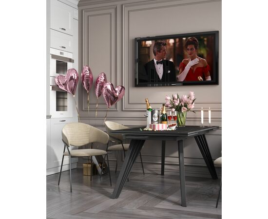 Стул Алексис велюр капучино, изображение 6 | Интернет магазин мебели и декора LifeDekor