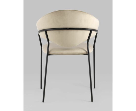 Стул Алексис велюр капучино, изображение 9 | Интернет магазин мебели и декора LifeDekor