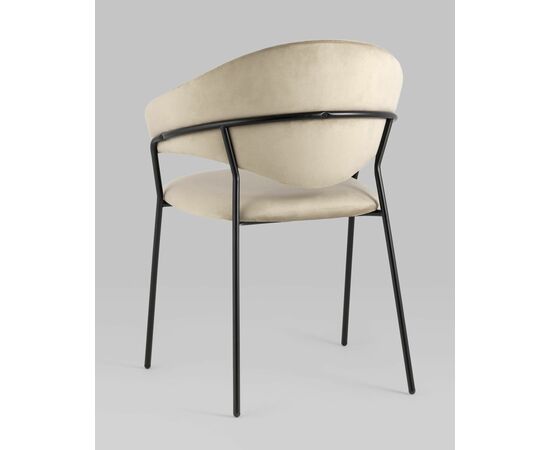 Стул Алексис велюр капучино, изображение 10 | Интернет магазин мебели и декора LifeDekor