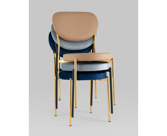 Стул Барбара NEW велюр терракотовый, изображение 9 | Интернет магазин мебели и декора LifeDekor