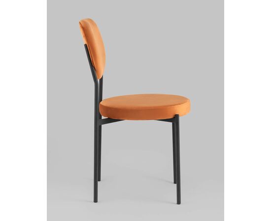 Стул Барбара NEW велюр терракотовый, изображение 4 | Интернет магазин мебели и декора LifeDekor