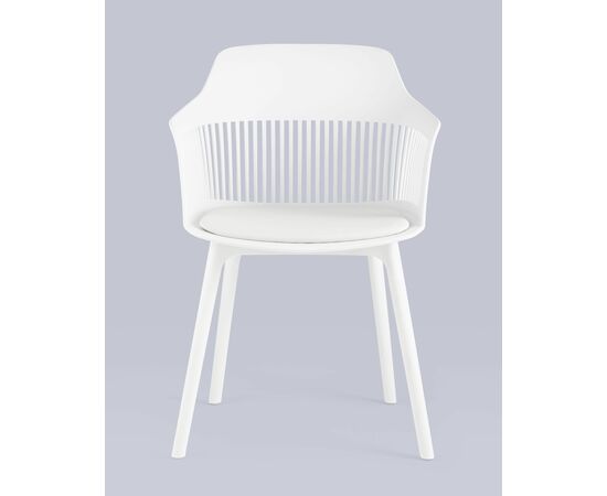 Стул Crocus с подушкой белый, изображение 5 | Интернет магазин мебели и декора LifeDekor