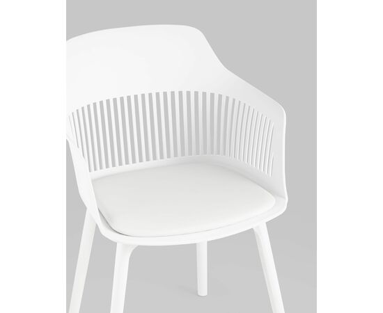 Стул Crocus с подушкой белый, изображение 10 | Интернет магазин мебели и декора LifeDekor
