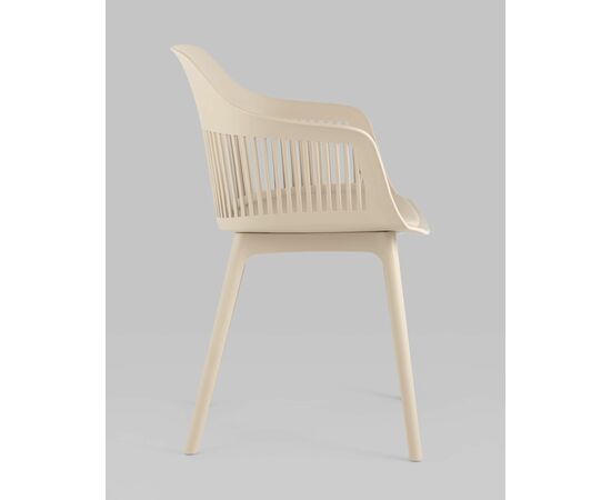 Стул Crocus с подушкой бежевый, изображение 6 | Интернет магазин мебели и декора LifeDekor